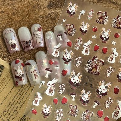 Stylish Nail Art Sticker Removable Ultra Thin DIY