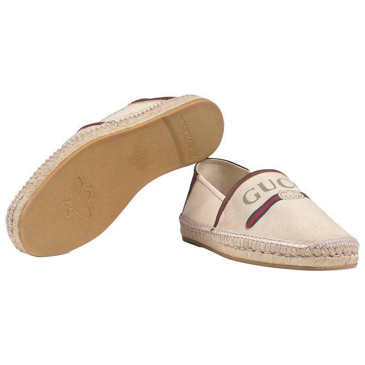 Gucci Logo Espadrille 'Brown' 523203 9SJ10 9075