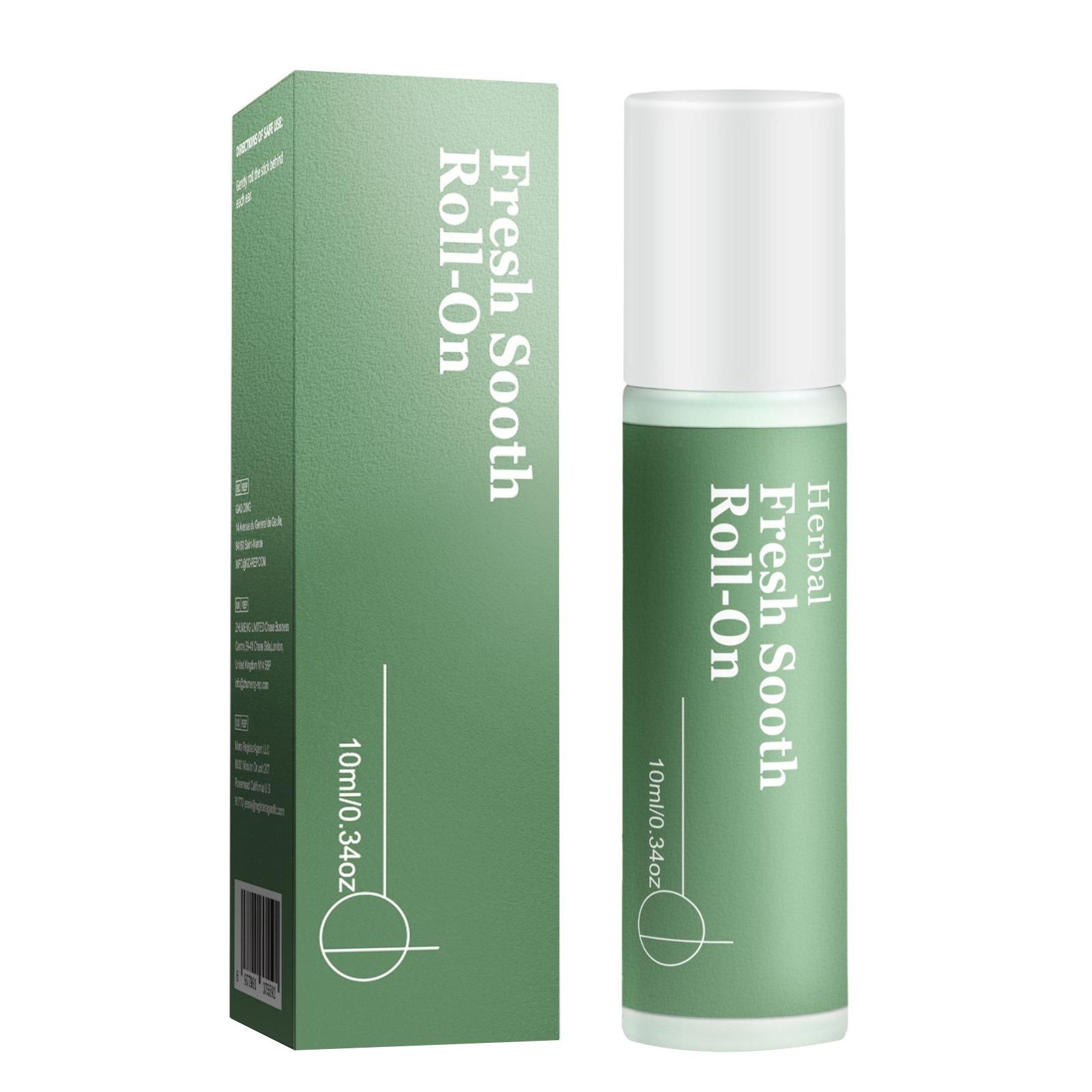 

Rollerball Assisted Fast-acting Oil Massage Care With Natural Ingredients For Quick Relief From Dizziness 10ml One Size зелений