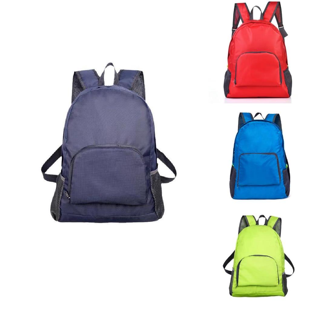 Outdoor Sports Foldable Backpack With Oxford Fabric For Travel And Hiking