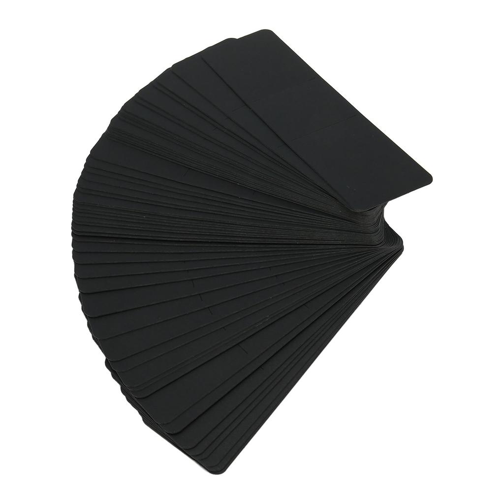 50pcs Kraft Bookmark Sleeves DIY Handcraft 5.9x1.8inch Bookmarks Holder Pen Sleeves for Display Jewelry Crochet