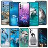Etui na telefon ze zwierzęciem morskim Delfin Do Samsung Galaxy A17 A07 A55 A35 A25 A15 A05 A33 A31 A23 A21s A13 A11 A41 A73 A53 A51 A71Pokrowiec