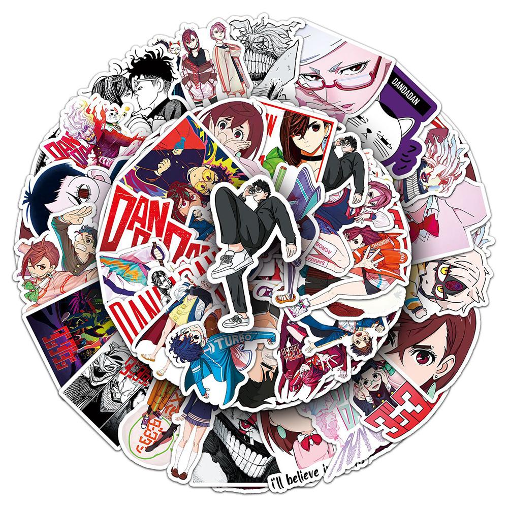 10/30/50pcs Anime DANDADAN Stickers Cool Momo Ayase Decals DIY Notebook Skateboard Laptop Bike Waterproof Okarun Cartoon Sticker
