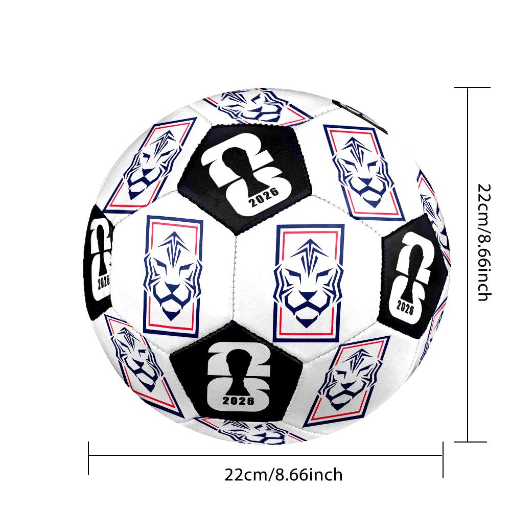 1pc Tiger Power Size 5 Soccer Ball Professional Match Training Football Indoor &Outdoor Sports Ball Club Training Ball Lightweight Durable y48