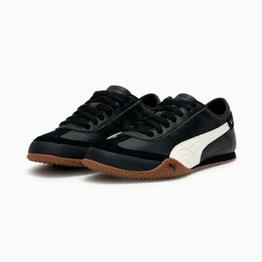 Puma Bella UT Leather Bella LEA Black Warm White Sneakers Domestic 230