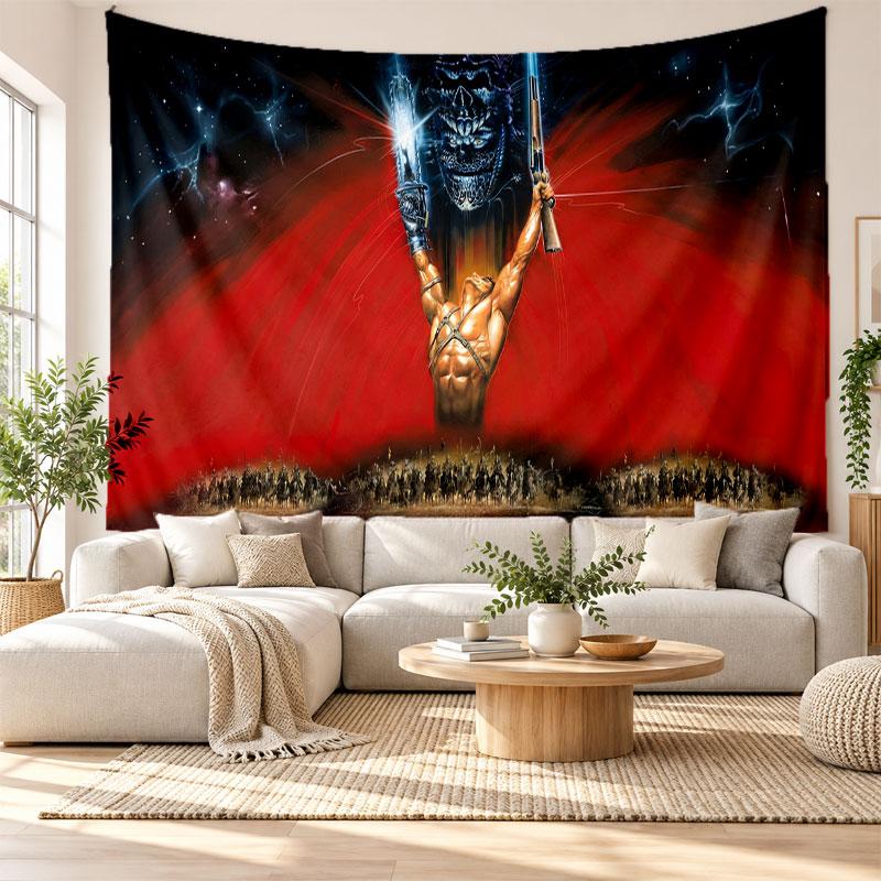 Evil Dead Ash Williams Wall Tapestry Home Decor Hanging Cloth Art Background Tapestry for Bedroom