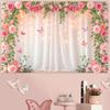 Butterfly Background Birthday Party Decor Kids Adult Wedding Valentine's Day Birthday Party Supplies Baby Shower Photo Backdrop