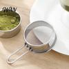 Flour Sifter Small Stainless Steel Fine Mesh Sieve for Cocoa Powder Handheld Sugar Egg Liquid Filter Home Kitchen Baking