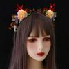 Korean Style Hair Accessories Photo Props Christmas Hair Hoop Fairy Deer Ear Glowing Headband Women Hair Wear Elk Ears Headband