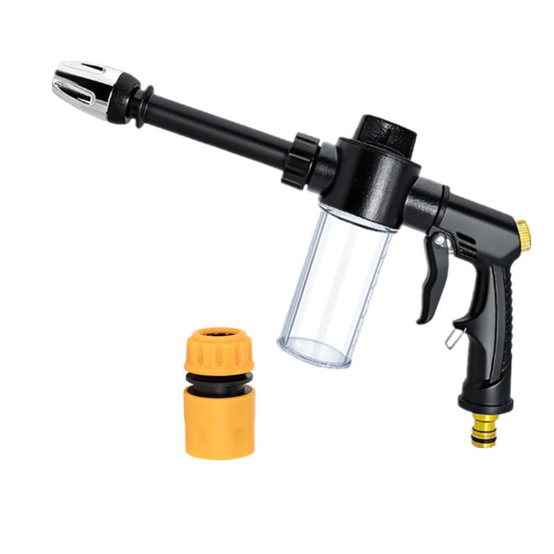 High-Pressure Black Foam Spray Gun for Watering and Car Wash