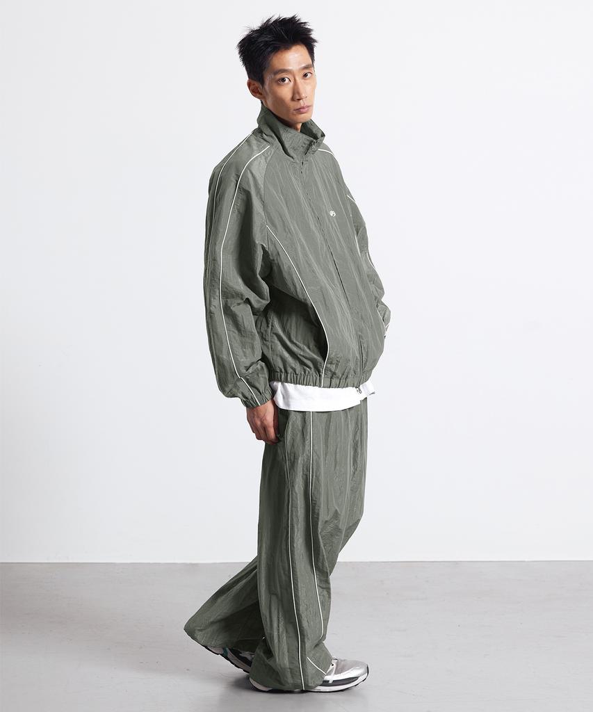 FILLUMINATE Piping Line Nylon Pants - Light Khaki