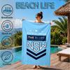 Nk Osijek Crest Design Beach Towel, Quick-drying, Easy to Care for, Suitable for Both Fitness and Beach Vacations,Sports Essential