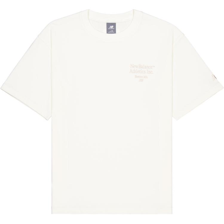 New Balance T-shirt Męski Beżowy NEE35191-CRE