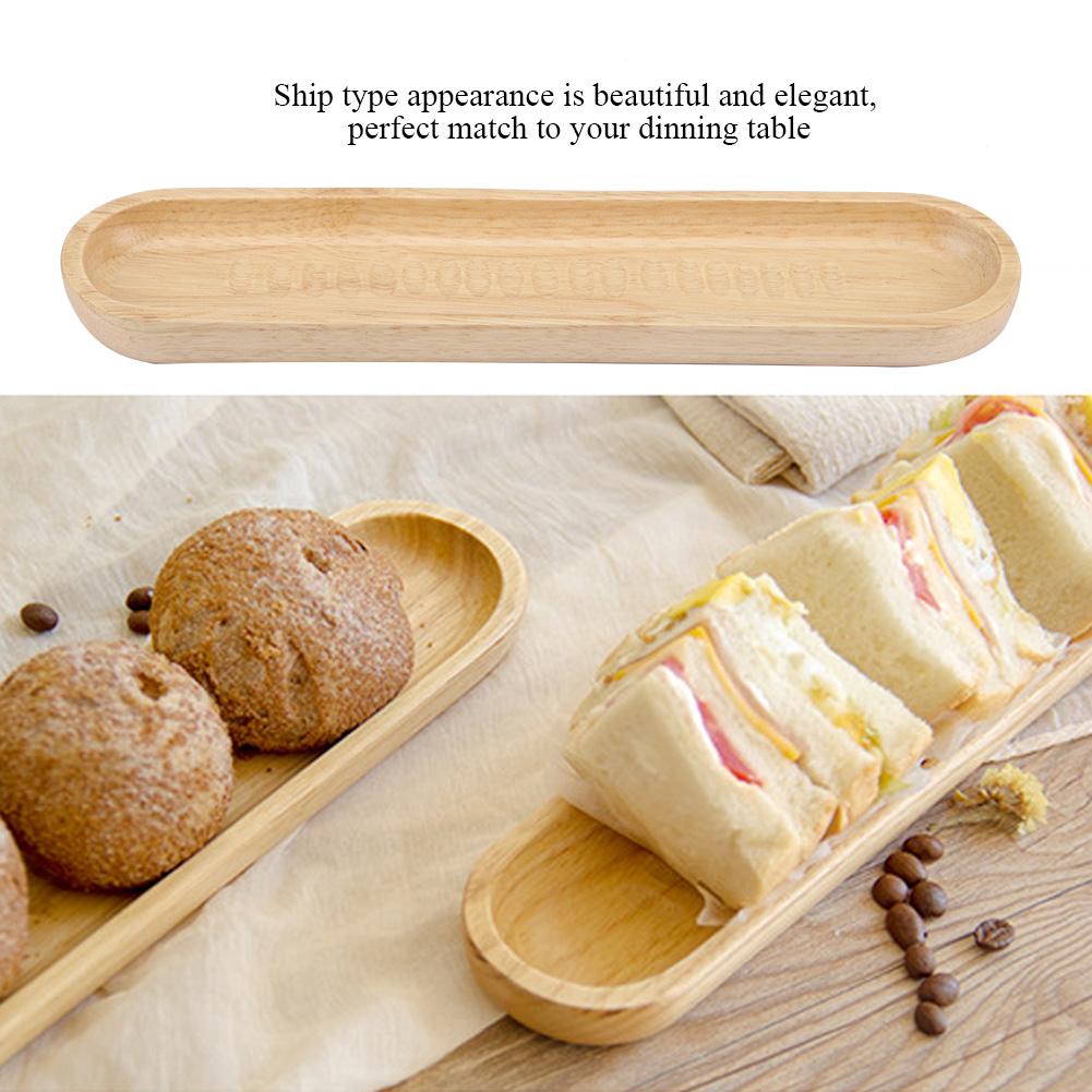 High Quality Wooden Sushi Tray Serving Plate for Home Bar Bakery Hotel Multipurpose with   Grain Matching Dining Table Grt for Sushi Dessert