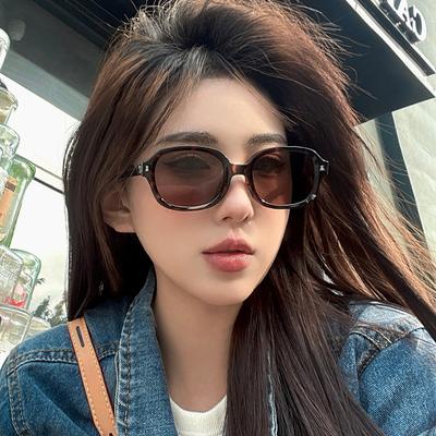 Sunglasses Women'S High-End Driving Uv Protection Polarizing Glasses Small Frame Folding Portable Sunglasses