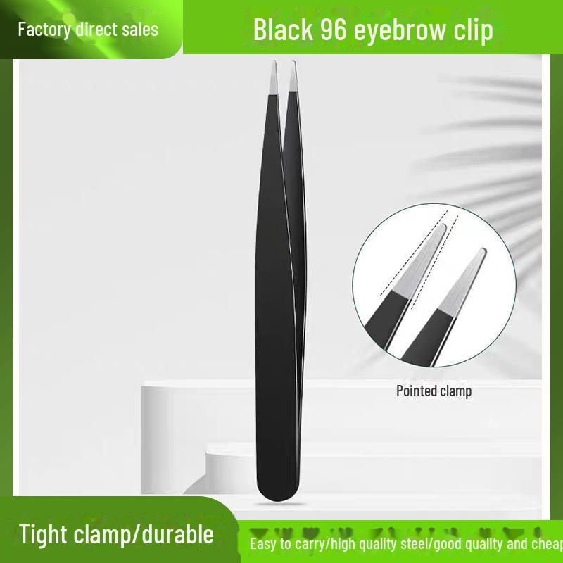 Pince à épiler de précision 96 pièces pour sourcils, barbe, cils et épilation - Outil unisexe