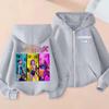Cute Hoodies For Teen Children Trendy Preppy Hooded Sweatshirts Oversized Long Sleeve Shirts Clothes For Children