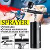 900 mAh 10/20/40ml Black Multi-Purpose Cordless Airbrush Set Spray Pump Gen Pen Air Compressor Kit Portable Air Brush Set Art Painting Spray Mini