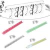 Eyeglasses Holder Wall Mounted for Wardrobe Door Bedroom Entryway Shelf