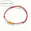 Spring/Summer Beach Style Lucky Koi Anklet, Simple and Versatile Hand-Woven Red Fish Foot Cord. Elegant and Fashionable Jewelry Gift for Daily Wear,