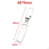 10Pcs Metal Zipper Heads DIY Sewing Accessories Fixer Fasteners Replacement Zip Tags Pullers