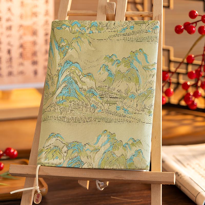 Dandelion Brocade Handmade A5 Notebook Cover