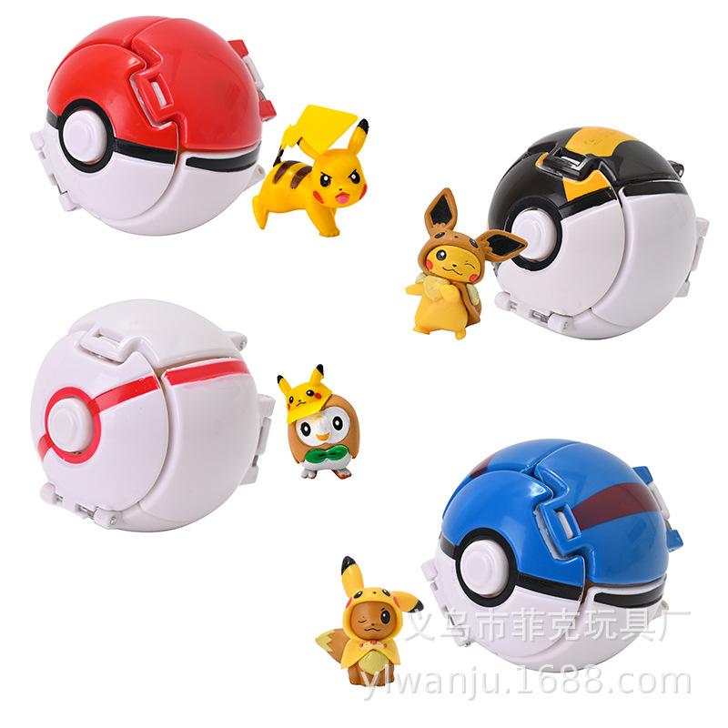 Pokémon Explosion Poke Ball Touch Toy Doll