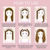 Long Hair Non Heat Curler, Portable Lazy Curler with Ultra Soft Fiber Non Heat Curler Set, 1 Set