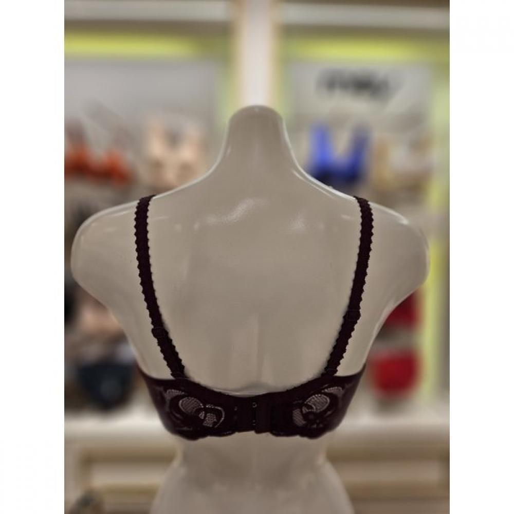 Barbara Lace Triangle Mold Bralette Abr4804