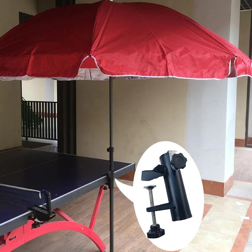 Fixing Holder Sunshade Mount Umbrella Clamp Fixing Bracket For Beach Clip Deck Metal Umbrella Chair Clamp On Chair