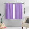 2D Flat Printing 2pcs Drapes Purple Versatile Durable Polyester Without Electricity Family Party Decoration for Decorations