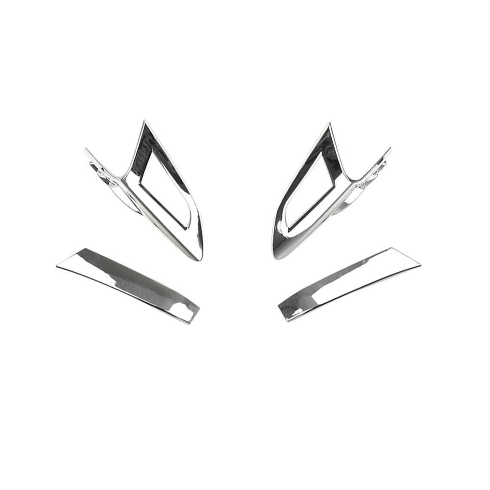 For Toyota C-HR 2018     Carbon Fiber Black Rear Tail Light Lamp Cover Trim Car Accessaries