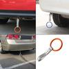 Round Rear Bumper Handle Strap Charm Drift Warning Ring Safety Pull Ring for Subway Train Bus Car