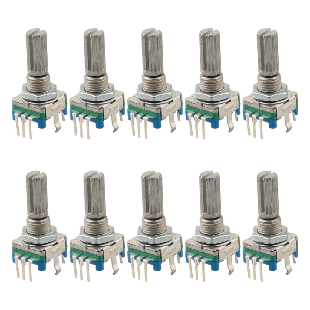 15mm Push Button Switch Precision Rotary Encoder Switch Data Entry Tasks 5Pin Encoder Instrumentation Long Service Life