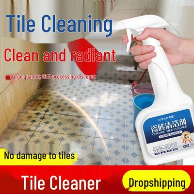 Strong Bathroom Tile and Glass Cleaner for Limescale and Stains