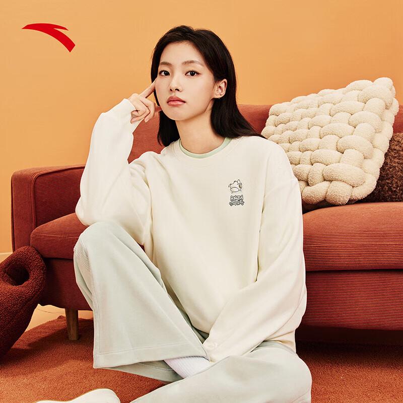 Anta Women's Fleece Lined Crewneck Sweatshirt