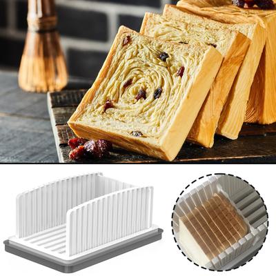 Odnímatelné nastavitelné kráječe chleba Rychlý návod na krájení toastů bez nepořádku pro pekárny/domácnost