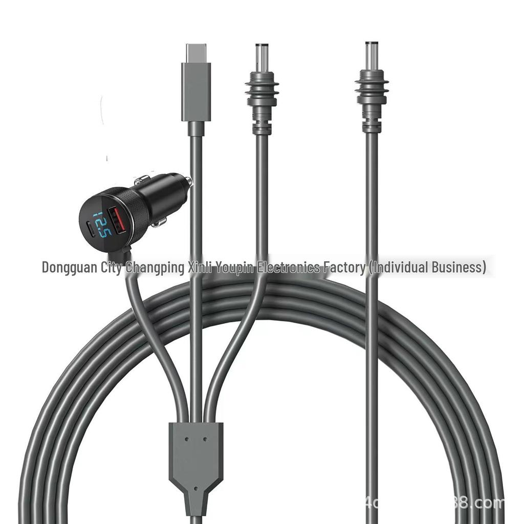 Fourth-Gen 3-in-1 Mini Power Charging Cable with 18 AWG Pure Copper