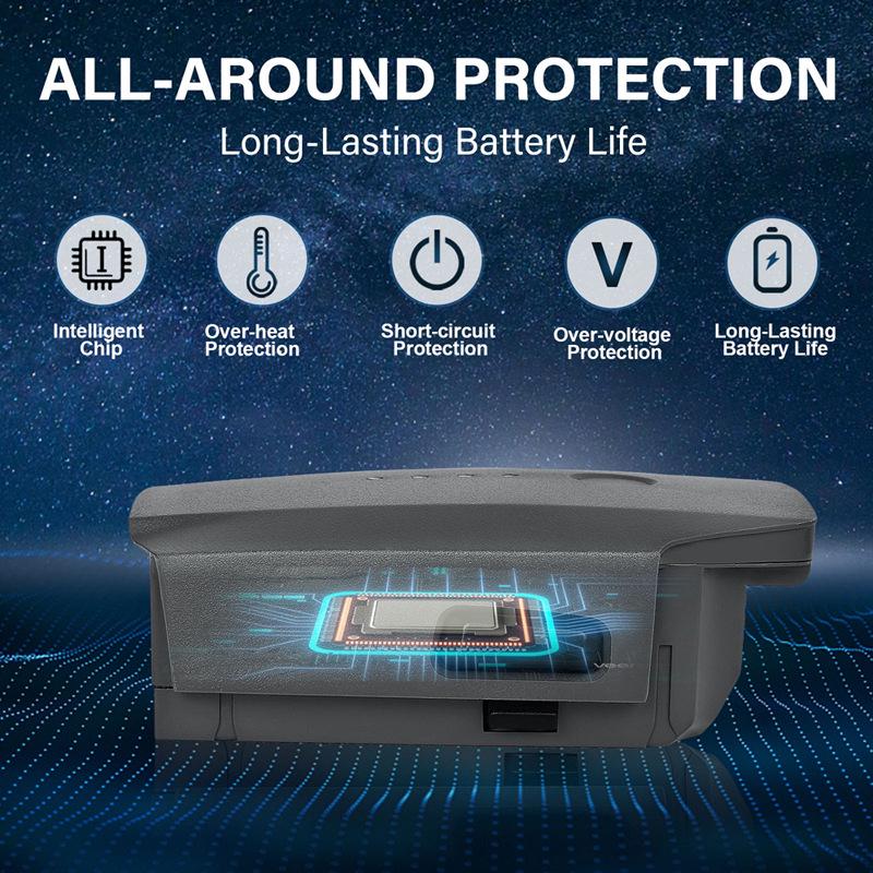 Yu Series 3830mAh Dual Replacement Battery for DJI Mavic Pro Drone