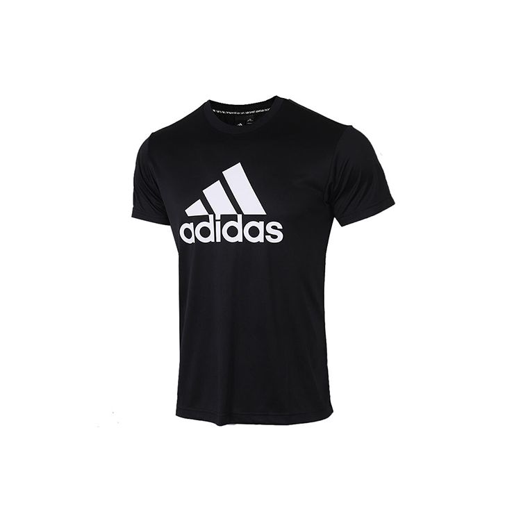 

Adidas Training Повседневная спортивная футболка с коротким рукавом Мужские топы Черные FM5369