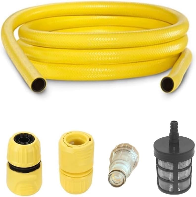 

XtraHorn Self-Priming Hose, Compatible with Kärcher Pressure Washers, Water Hose Accessory (5M)