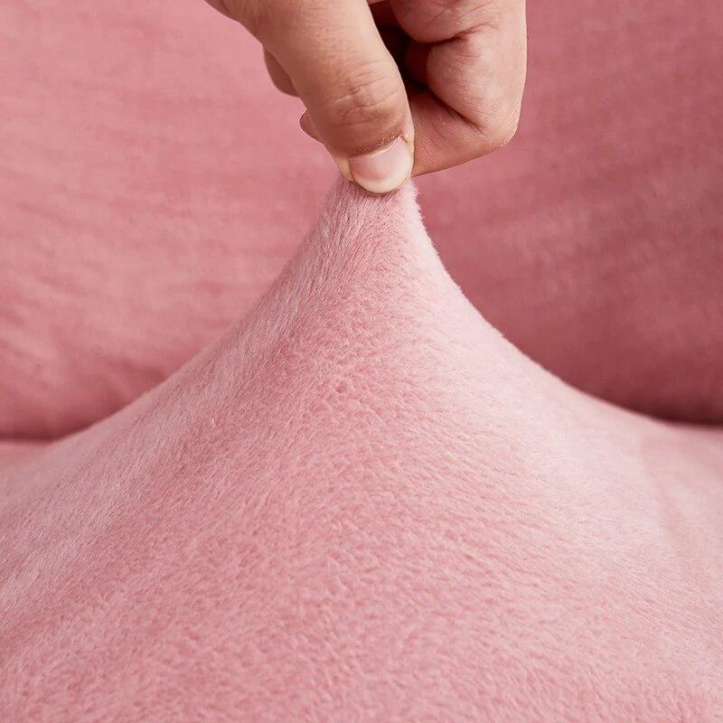 Fløyel Kontorstoltrekk Spandex Datastoltrekk Elastisk Lenestol Setetrekk Gamingstoler Trekktrekk Housse De Chaise