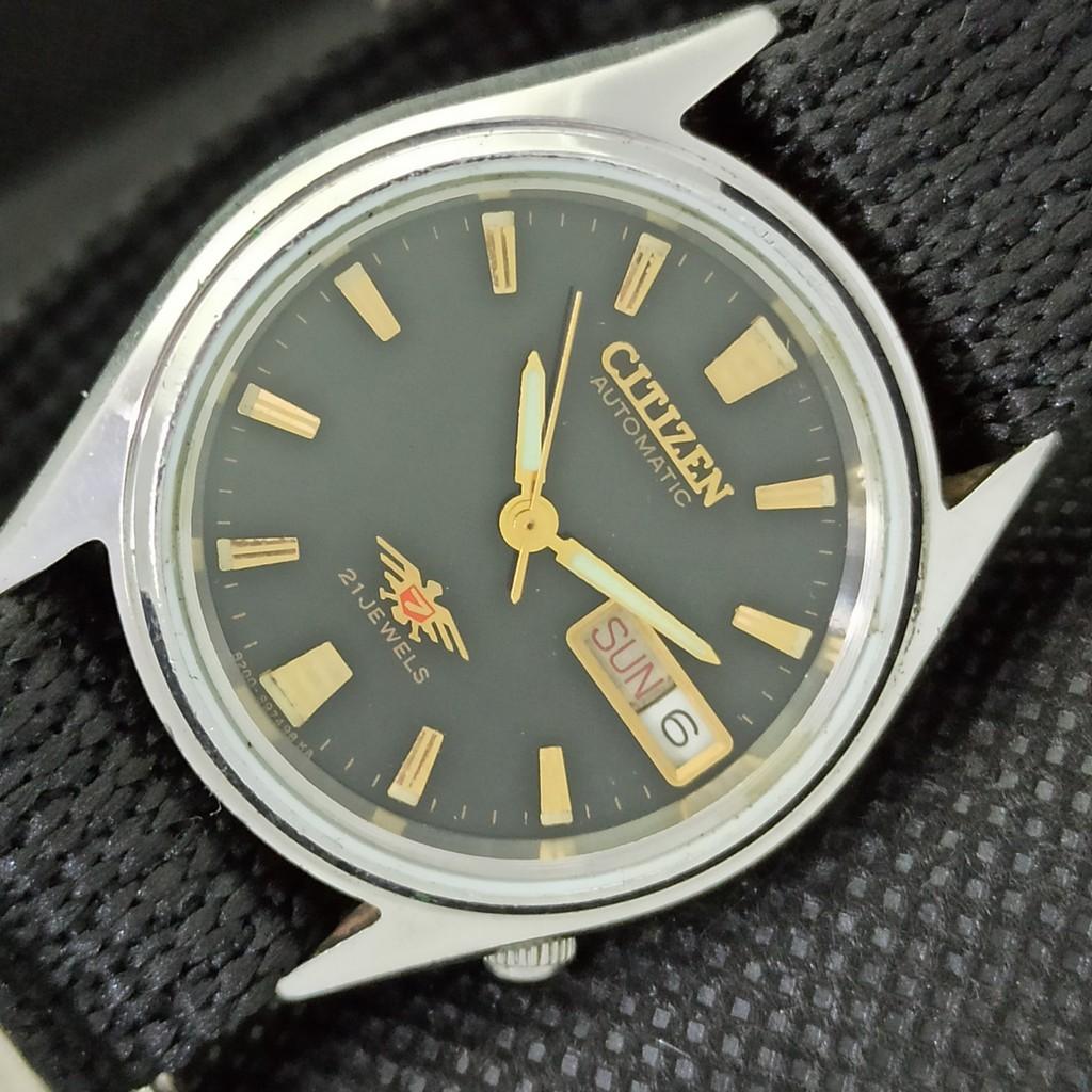 

Б/У винтажные мужские часы Citizen Automatic 8200 из Японии с оригинальным циферблатом a286188-2 SKU532e-a286188-1