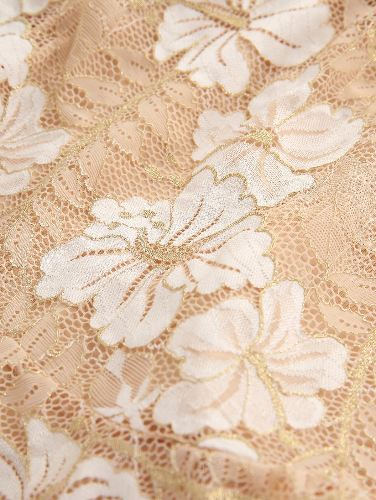 Rosegal Большие размеры Многослойный топ на бретельках с открытой спиной и кружевом — фото 5