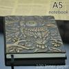 1 Pcs Notebook 3D Owl Printing Vintage Embossed Leather Travel Diary A5-notebook Stationery Gift Notepad Office School Supplies