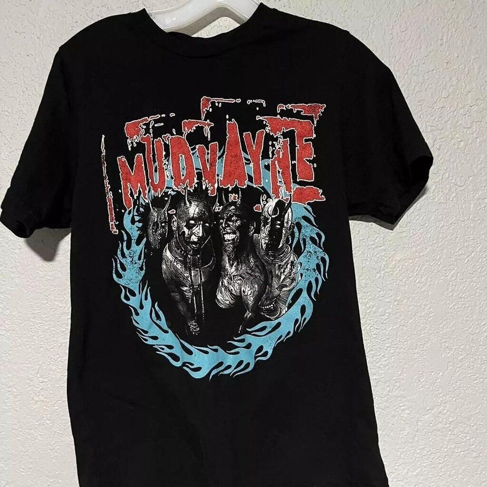 Vtg  Mudvayne Band Tour Concert Cotton Black All Size T Shirt For Men BL331 Unisex T-Shirt S