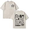 The Weeknd After Hours Til Dawn Tour 2026 Print Vintage Washed Tshirts Men Women Fashion T Shirt Casual Short Sleeve Tshirts
