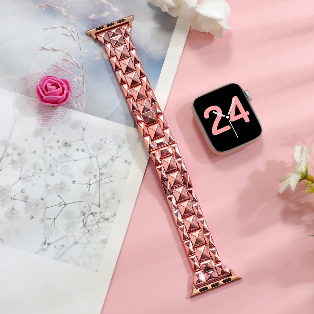 Transparent Laser Strap for Apple Watch Band 44mm 45 42 40 38 41 49mm Glacier Strap Wristband for iWatch Series 9 8 SE 7 6 5 4 3