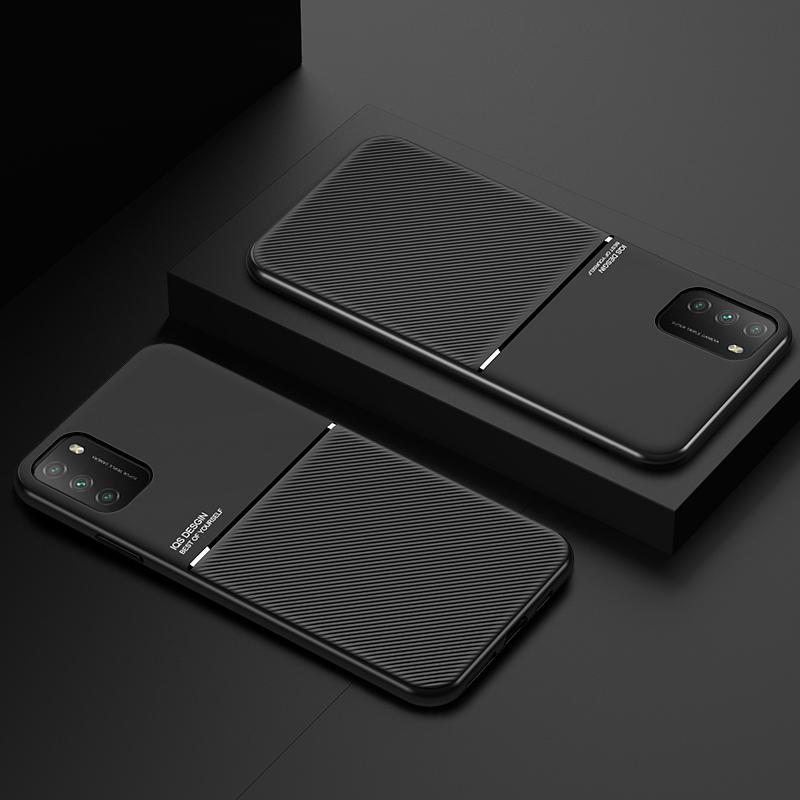 For Xiaomi Poco M3 Case Car Magnetic Leather Cover Soft Frame Protect Funda On For Poco M3 Pro PocoM3 Pro 5G Phone Cases Capa