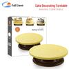 Special Cross-Border Cake Decorating Turntable with Non-Slip Strip - Plastic Rotating Cake Stand Baking Tool